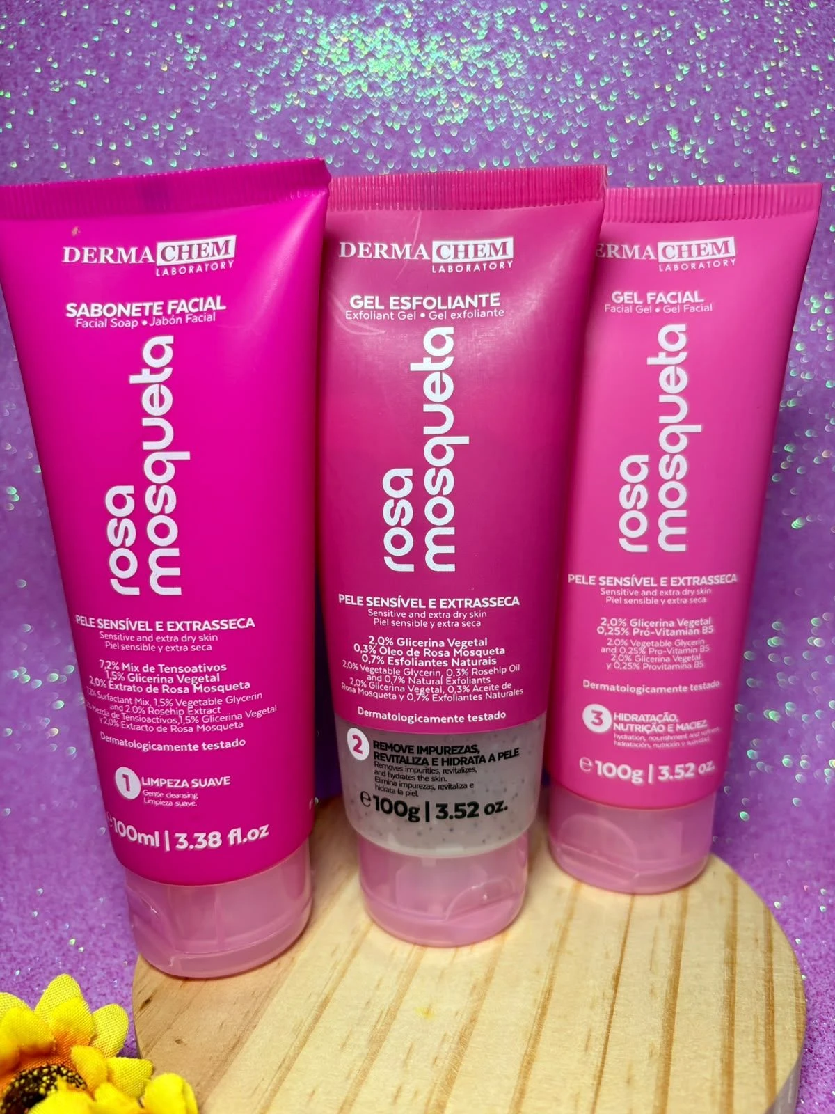 Kit Dermachem Rosa Mosqueta - 1