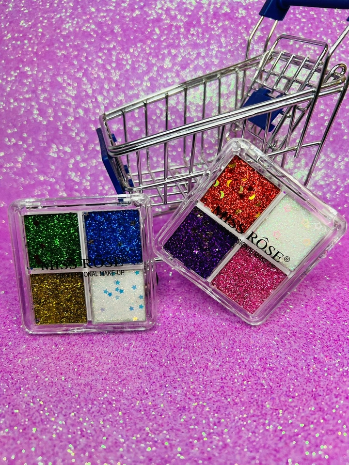 Paleta Glitter Miss Rôse