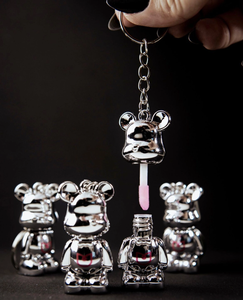 Gloss Chaveiro Metalic Bear
