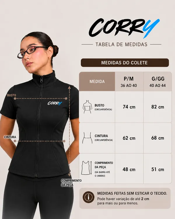 Blusa Jaqueta CORRY -   Slim Premium - imagem 3