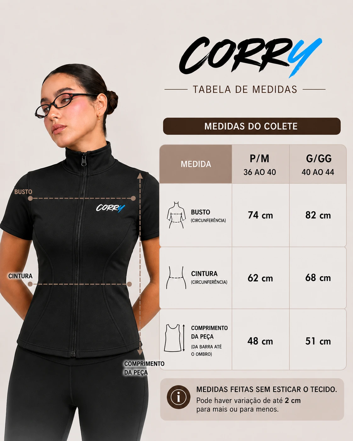 Blusa Jaqueta CORRY -   Slim Premium - 3