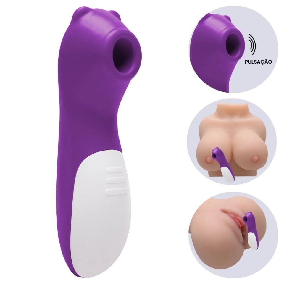  Estimulador De Clitóris James 10 Modos De Pulsação Vibe Toys - 1