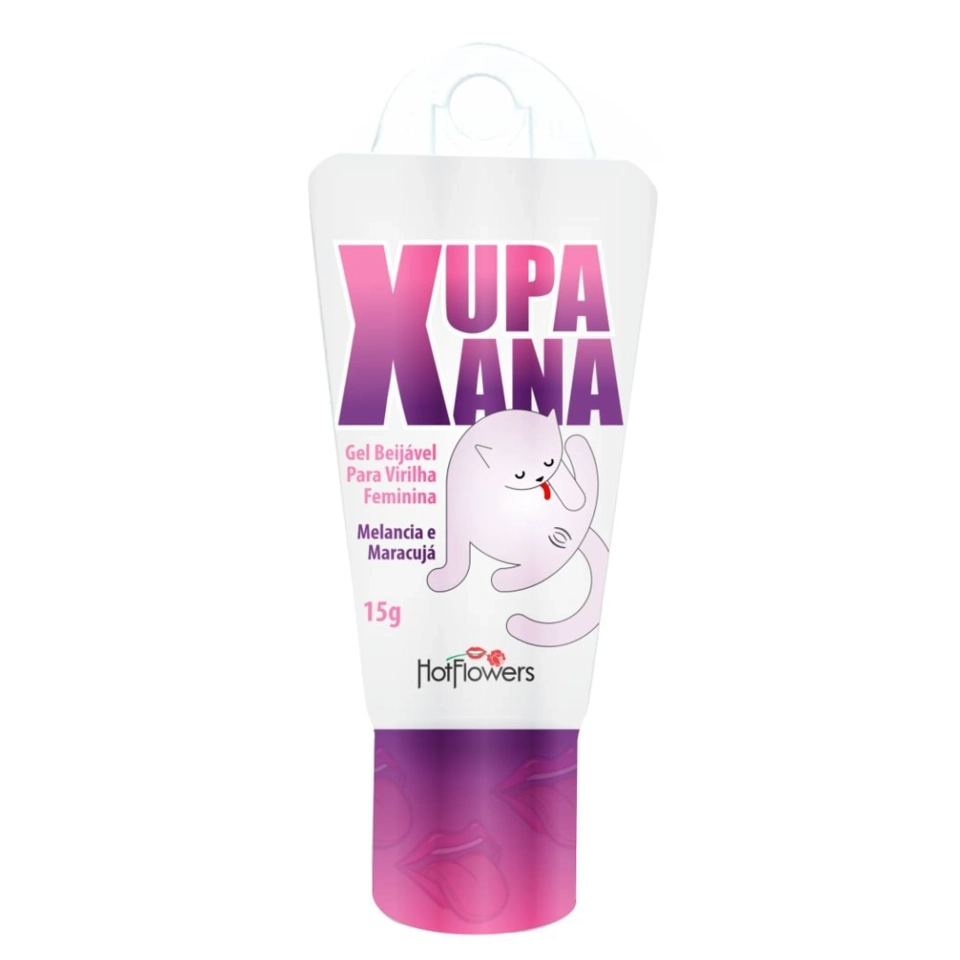 Xupa Xana Gel Beijável Linha Xups Brasileirinhos 15g Hot Flowers - 1