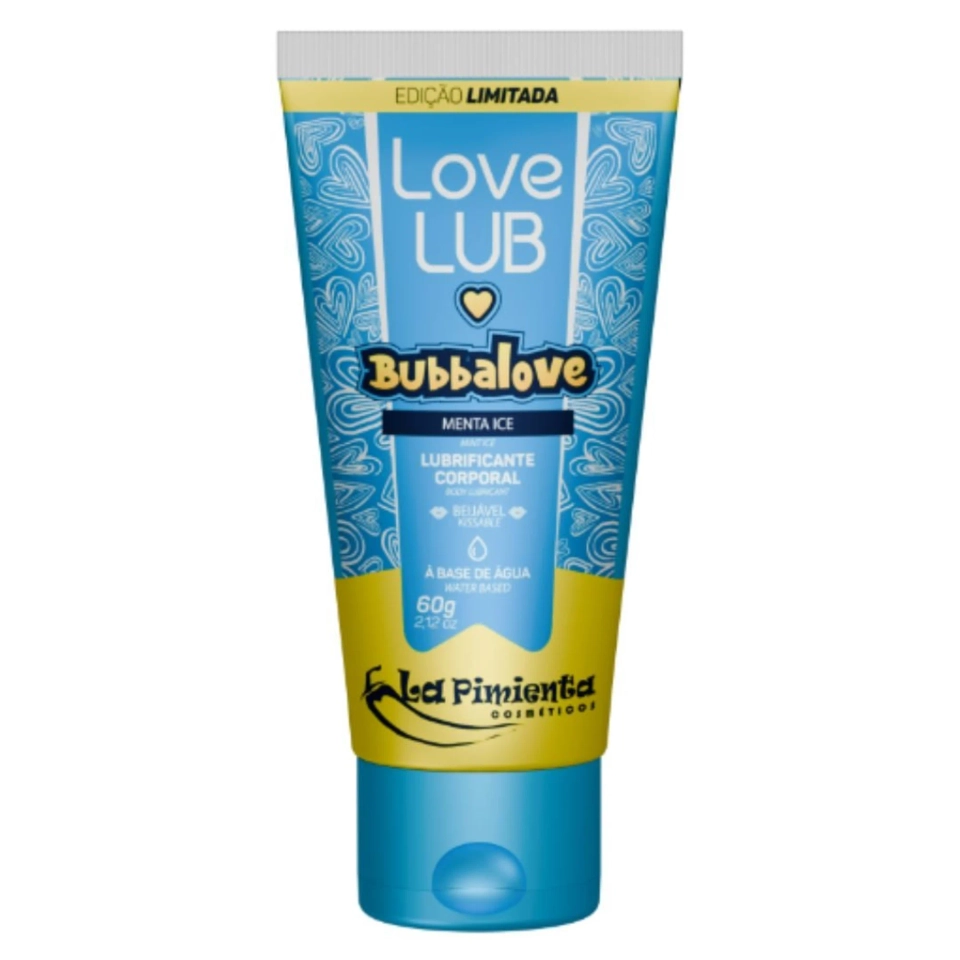 Lubrificante Beijável Love Lub Bubbalove 60g La Pimienta