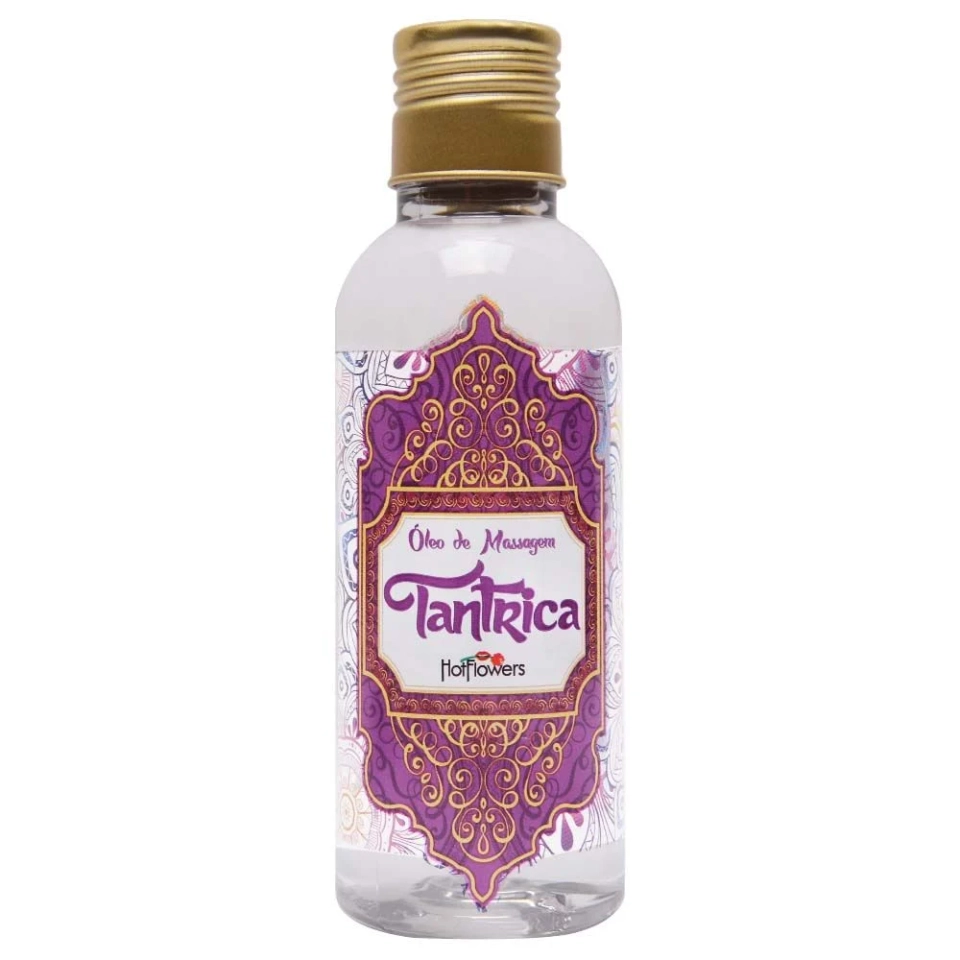   Óleo Para Massagem Tântrica Sensual 120ml Hot Flowers