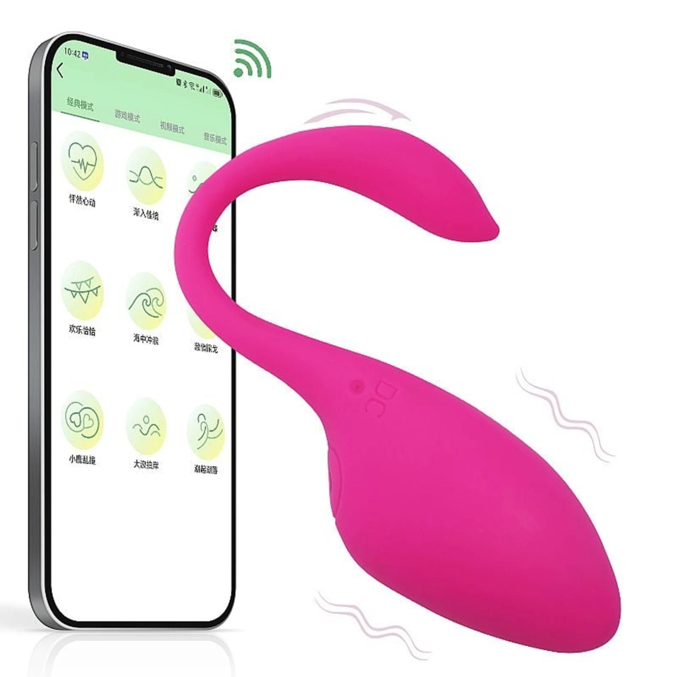  Cápsula Vibratória Ruby 9 Modos De Vibração Controlado Por App Vibe Toys