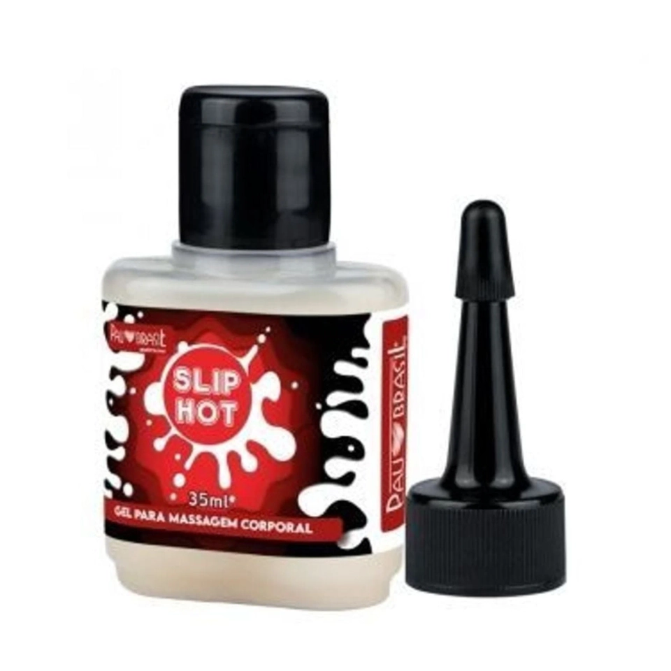 Kit Cinta Com Prótese Ejaculadora E Gel Slip 35Ml Pau Brasil - 3