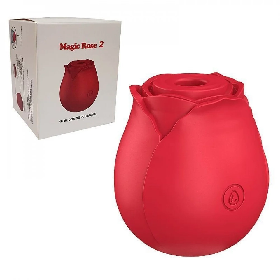 Rosa Estimuladora Magic Rose 2 Pulsação 10 Modos  - imagem 3