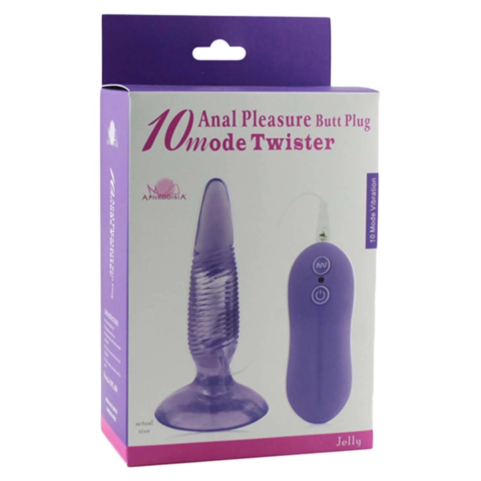 Vibrador Anal Plug Butt 10 Vibrações - 2