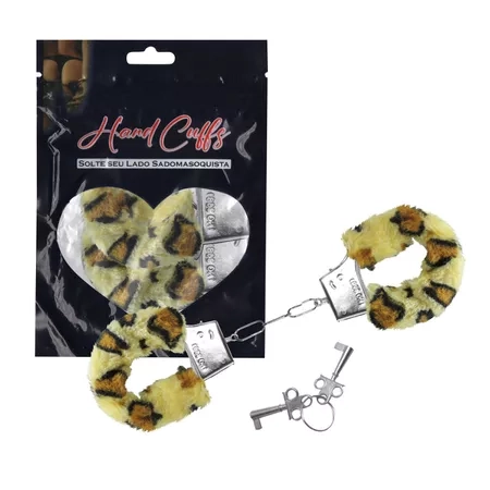 Algemas Do Amor Metal Com Pelúcia Sexy Import