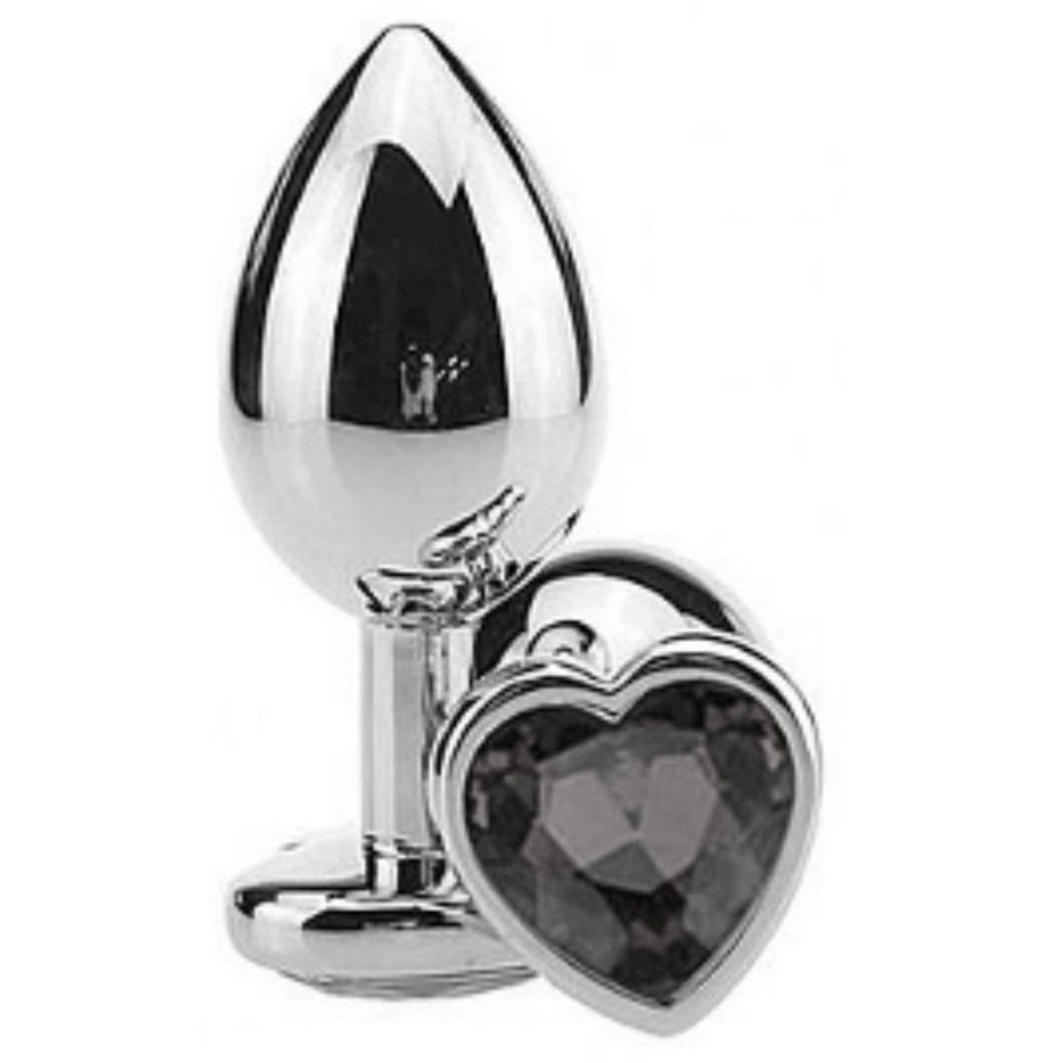  Plug Anal Metal Pequeno Coração Sensual Love