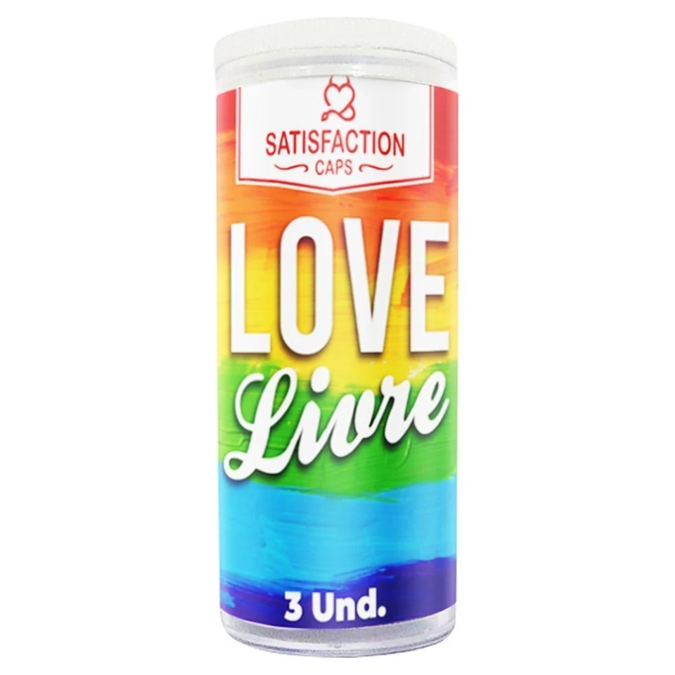 Bolinha Funcional Satisfaction Love Livre Com 3 Unids. 