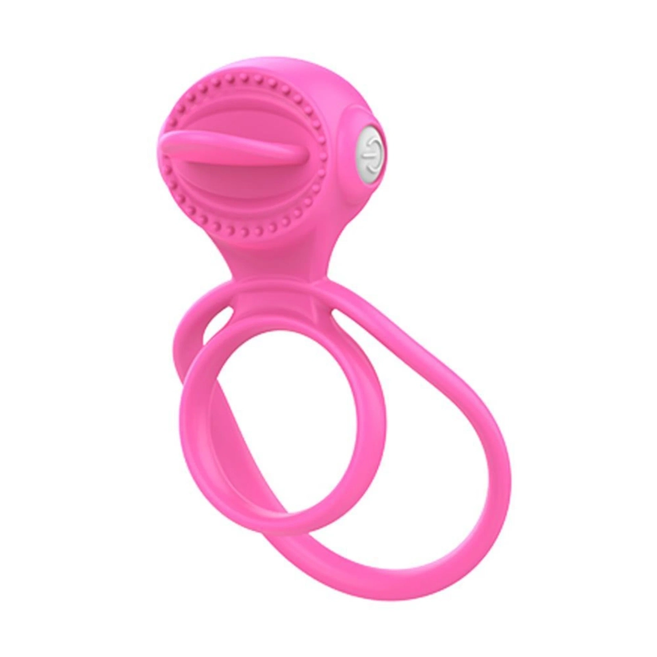 Anel Peniano Com Vibrador Língua Vibe Ring - 2