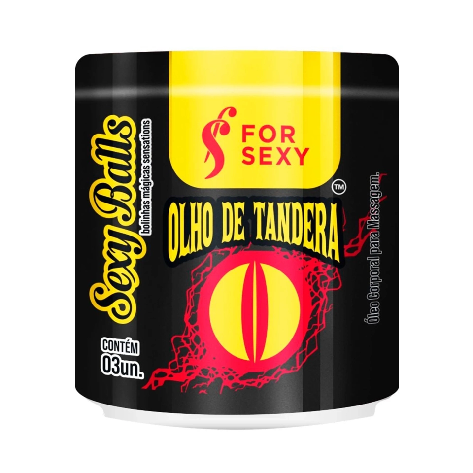 Olho De Tandera Sexy Balls Hot Bolinha 3 Unids. Forsexy