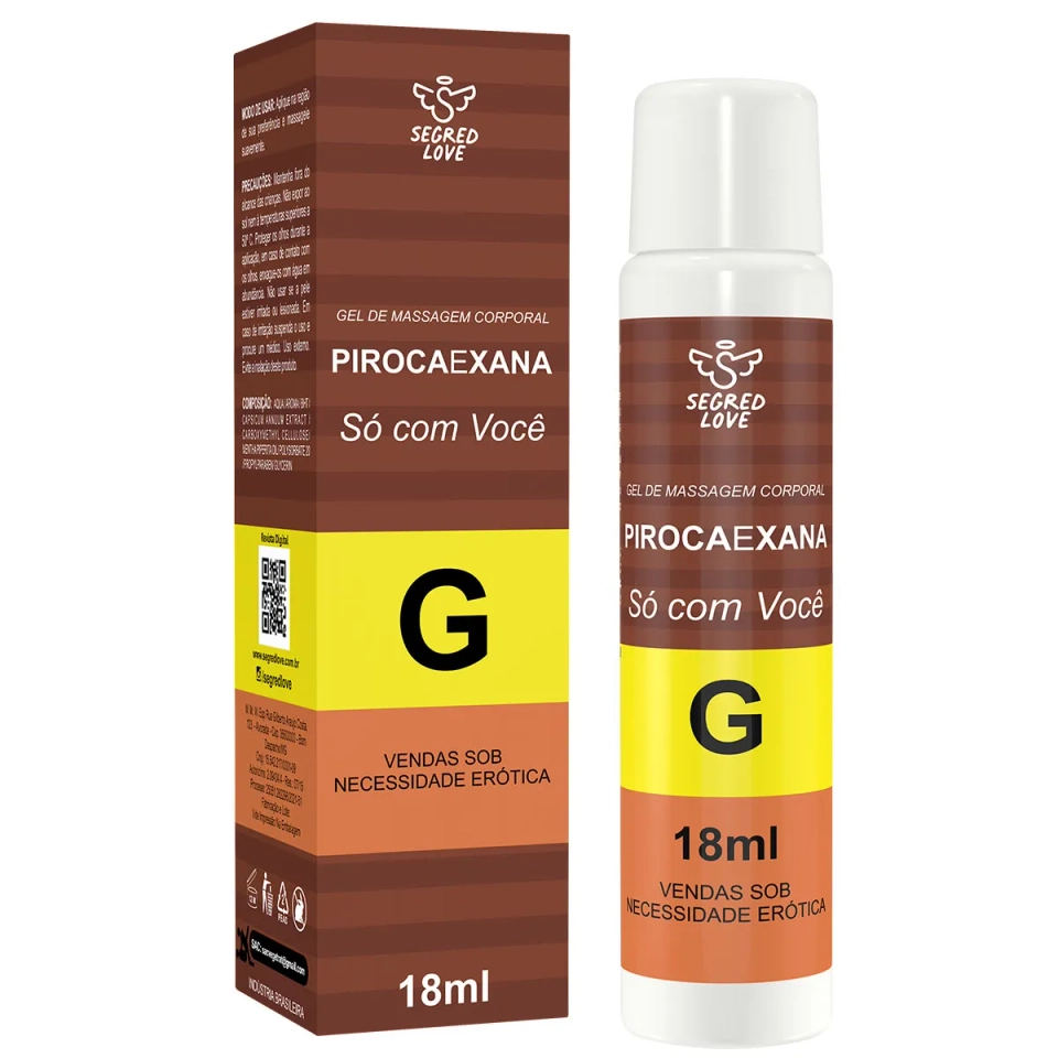 Gel Beijável PIROCAEXANA 18ml Segred Love