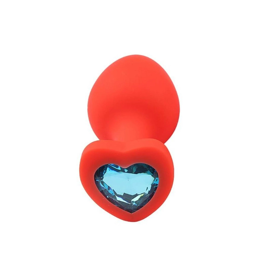  Plug Anal Aveludado Grande Coração  9,0 X 4,0 Cm Vibe Toys - 2