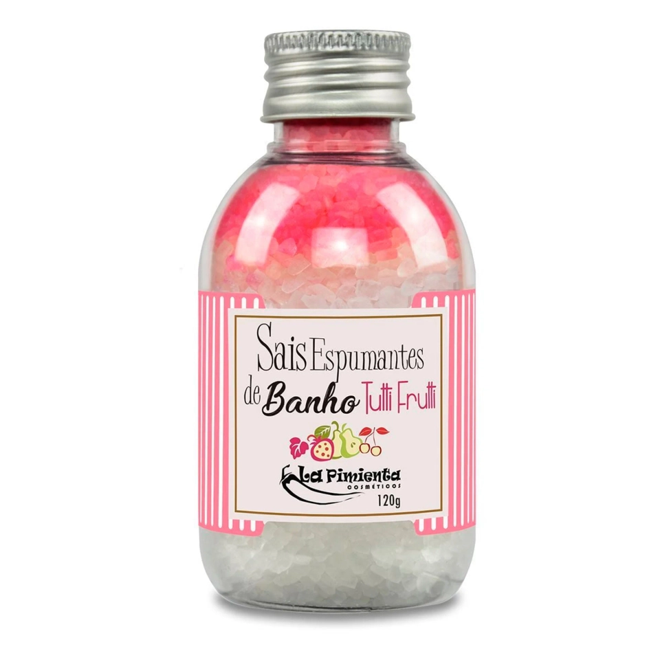  Sais De Banho Aromatizados 120g La Pimienta
