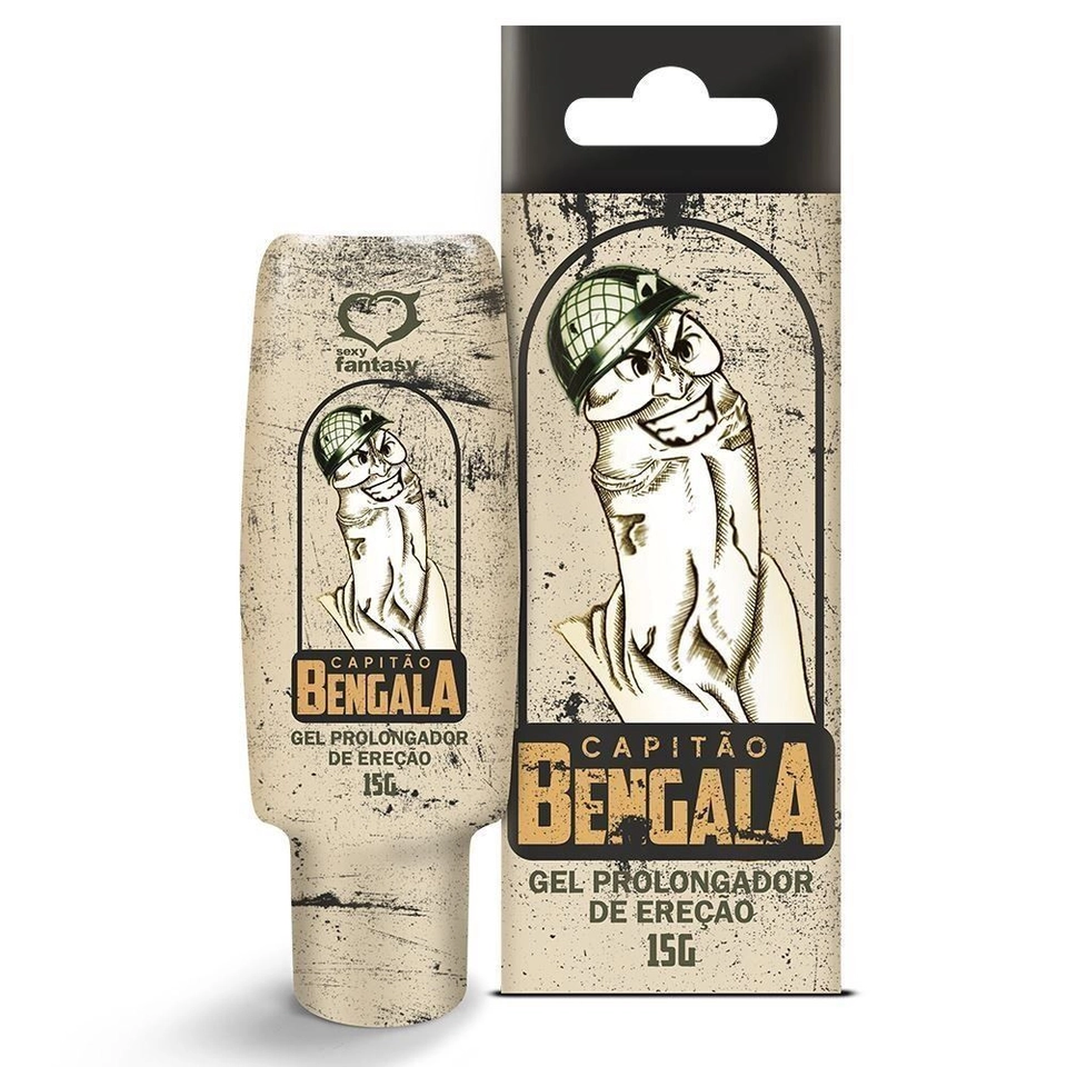 Capitão Bengala Prolongador de Ereção 15ml Sexy Fantasy