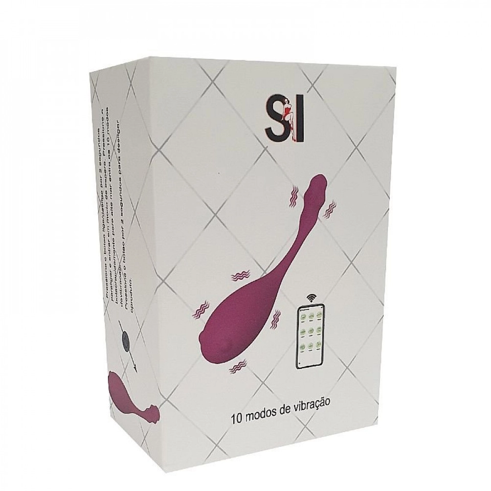 Vibrador Bullet App Fish 10 Modos - 1