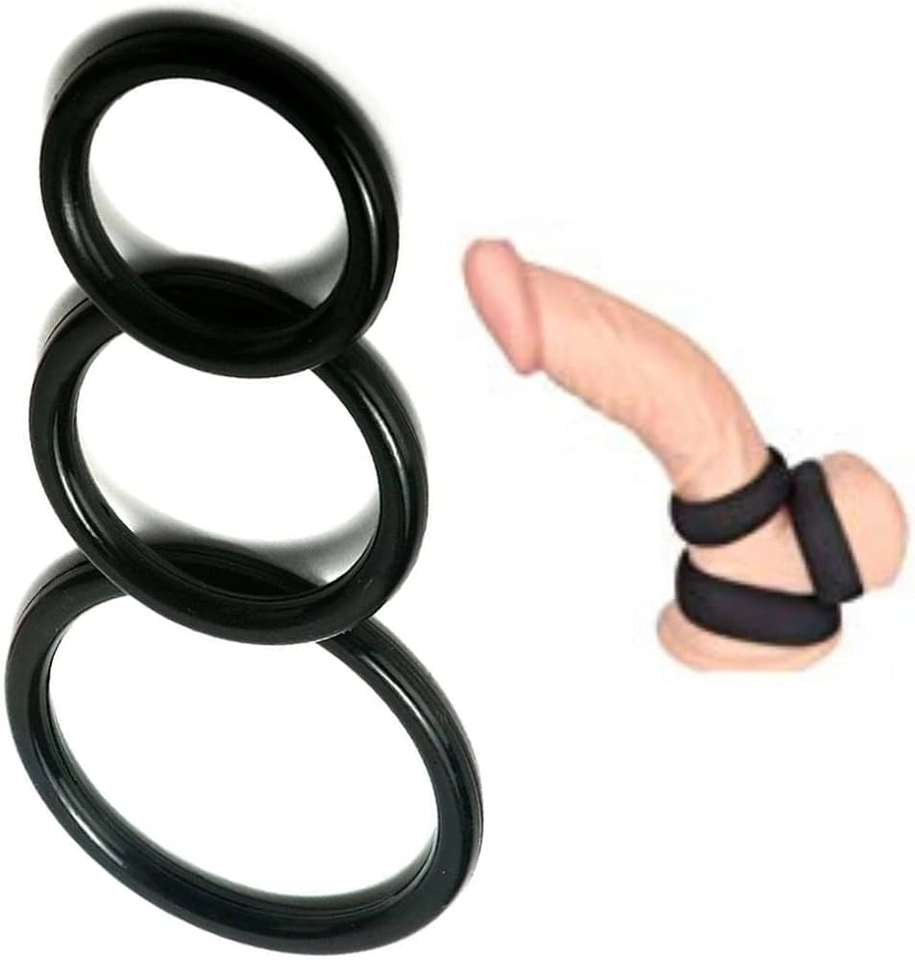  Kit 03 Anéis Penianos Green Baby Sexy Import - 3