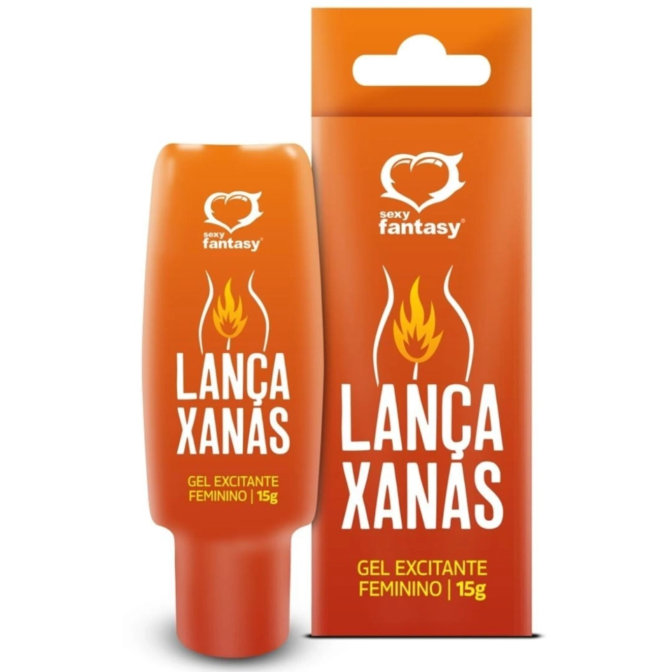  Lança Xanas Gel Excitante Feminino 15g Sexy Fantasy - 1