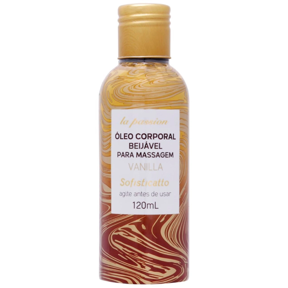 Óleo De Massagem Beijável 120ml Sofisticatto