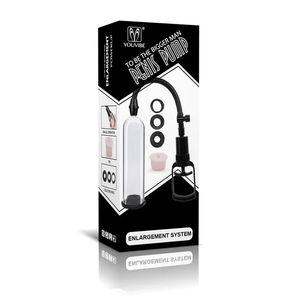 Bomba Peniana Manual Alavanca com Vagina Pênis Pump Youvibe - imagem 3