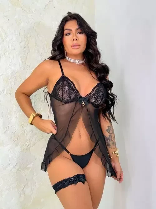 Camisola Iza - Preto - 1