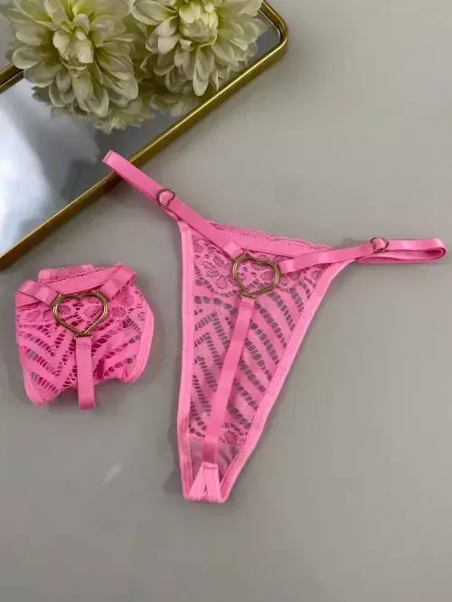Calcinha Ayla - Rosa claro - 1