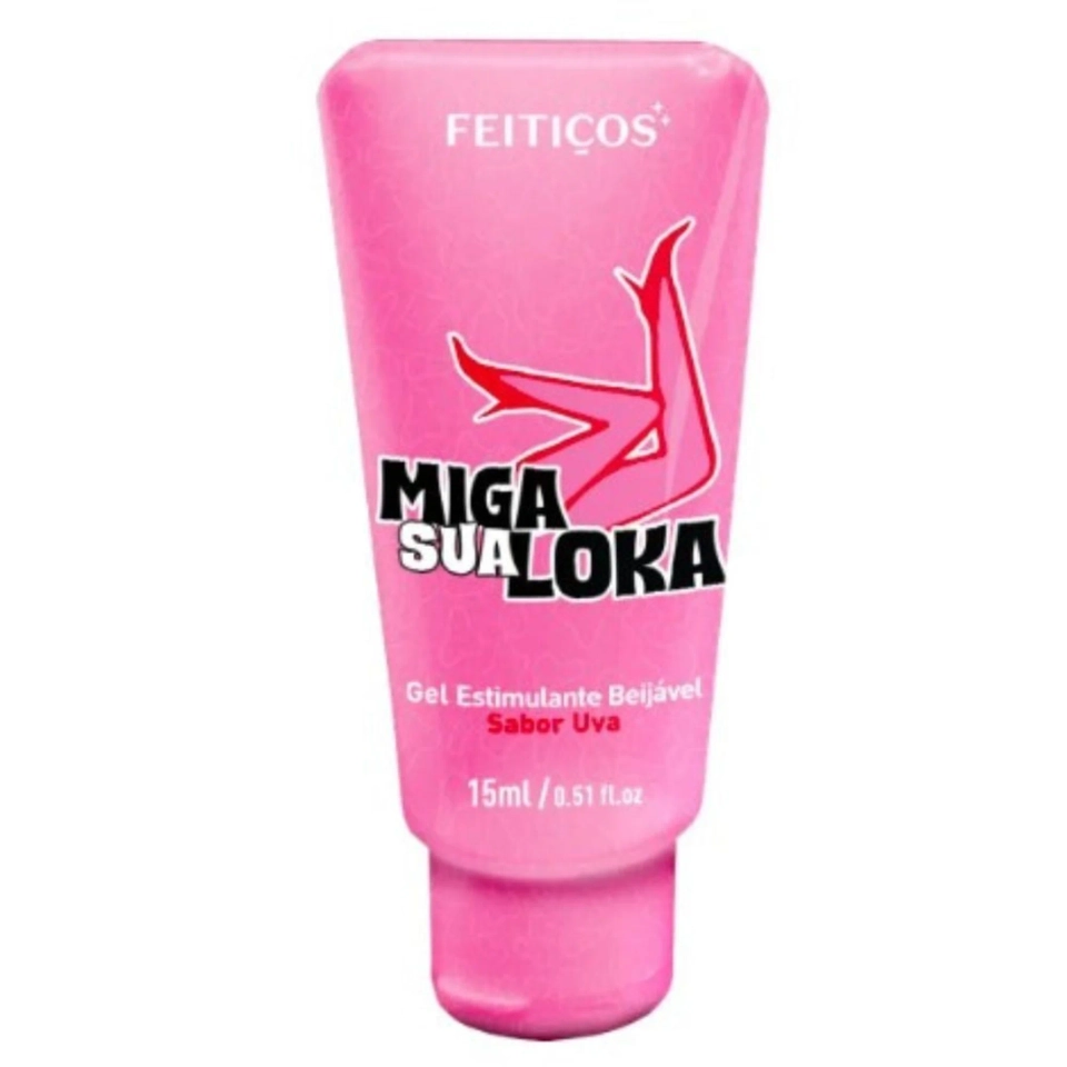 Gel Beijável Miga Sua Loka 15g Feitiços