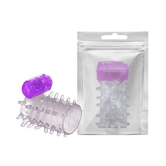 Meia Capa Peniana com Vibro e Saliencia