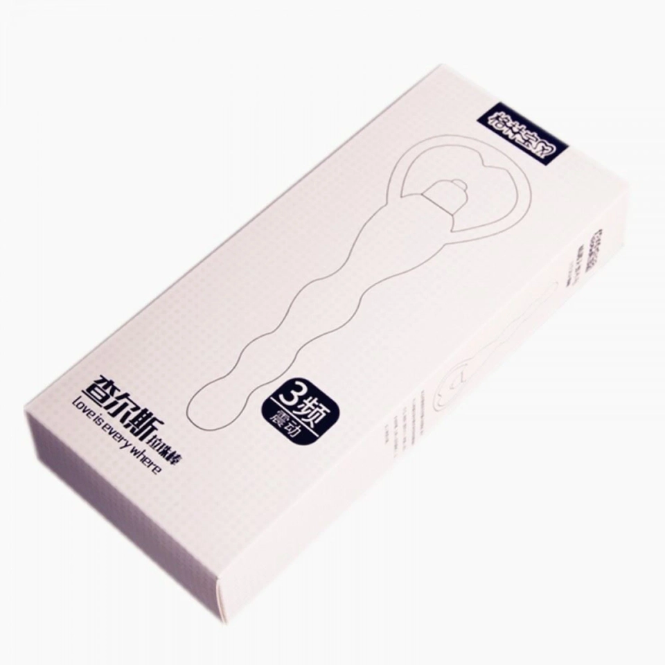  Plug Anal Aveludado Com Vibro Liga E Desliga - 3