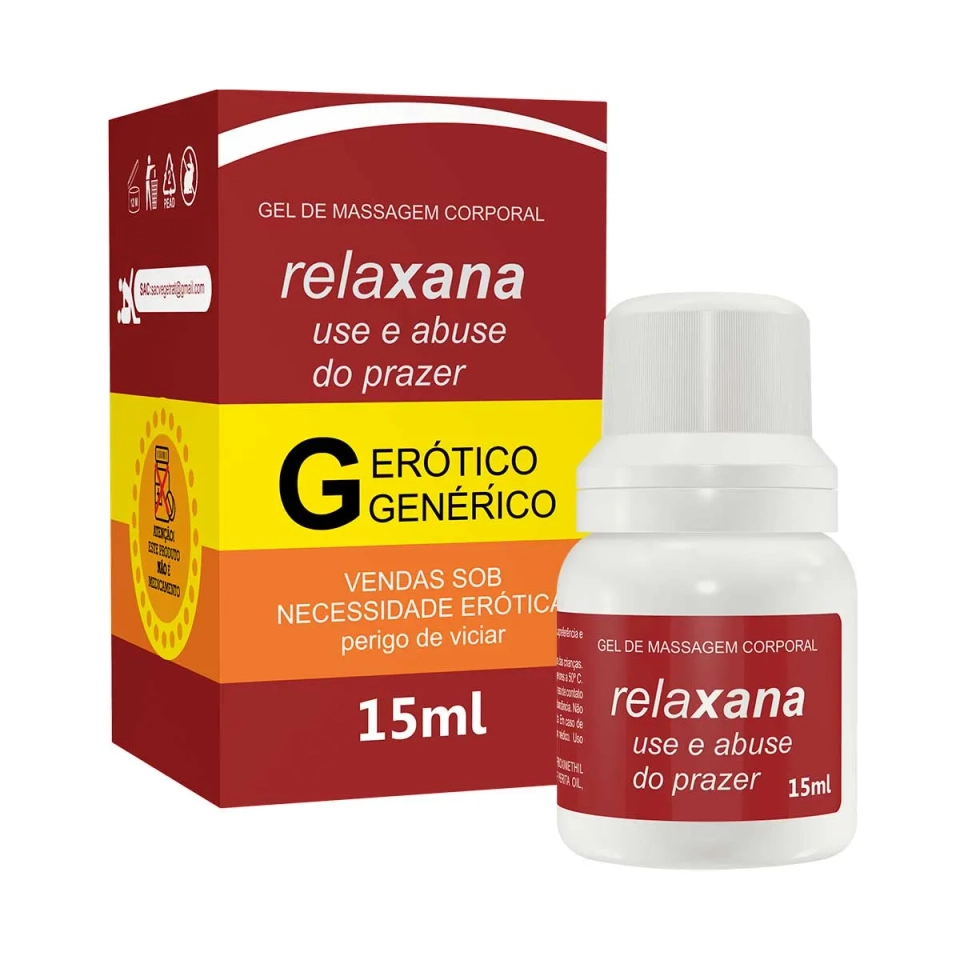 Gel Beijável Relaxana 15ml Segred Love
