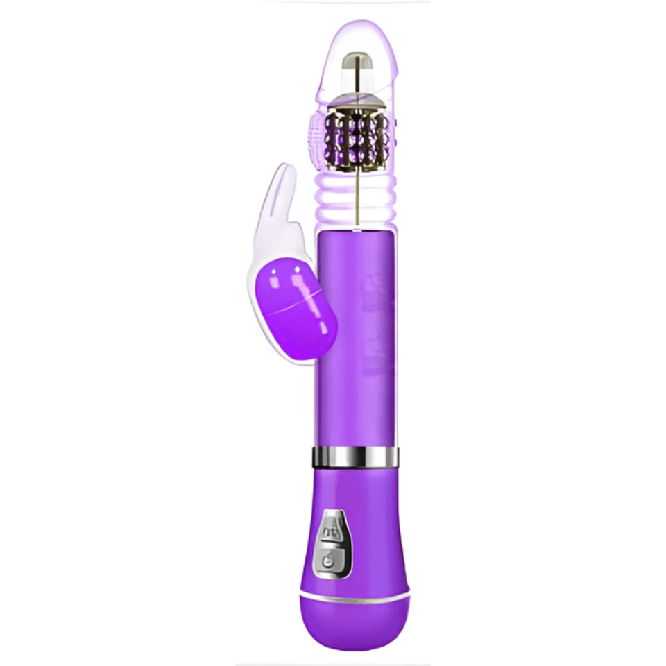 Vibrador Rotativo Coelho Vai E Vem Com 9 Modos De Vibração 