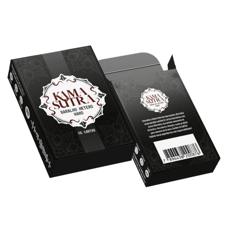 Baralho Hétero Kama Sutra Com 55 Cartas Hard - 3