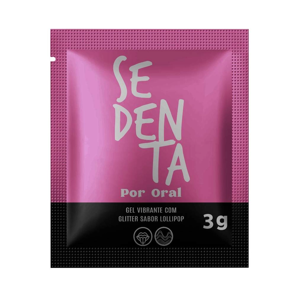 Gel Comestível Sedenta Por Oral Sachê 3g Pepper Blend - 1
