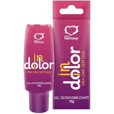 Gel Anestésico Indolor 15g Sexy Fantasy - 1