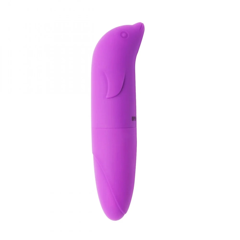 Vibrador Ponto G Golfinho Aveludado  - 1