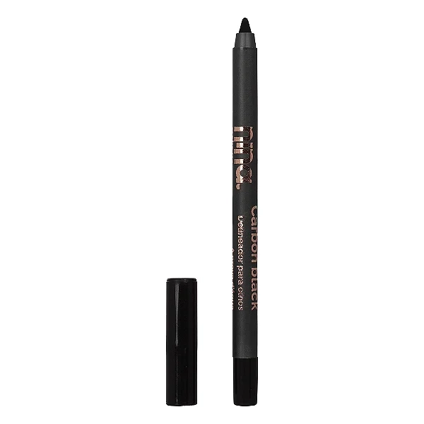 LÁPIS PARA OLHOS CARBON BLACK - NINA MAKEUP - 1