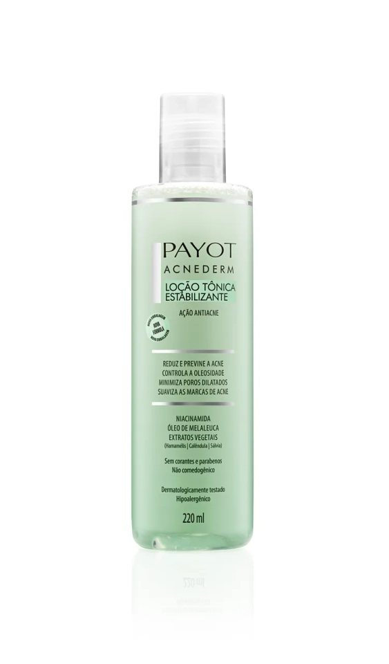 Tônico estabilizante acnederm - Payot