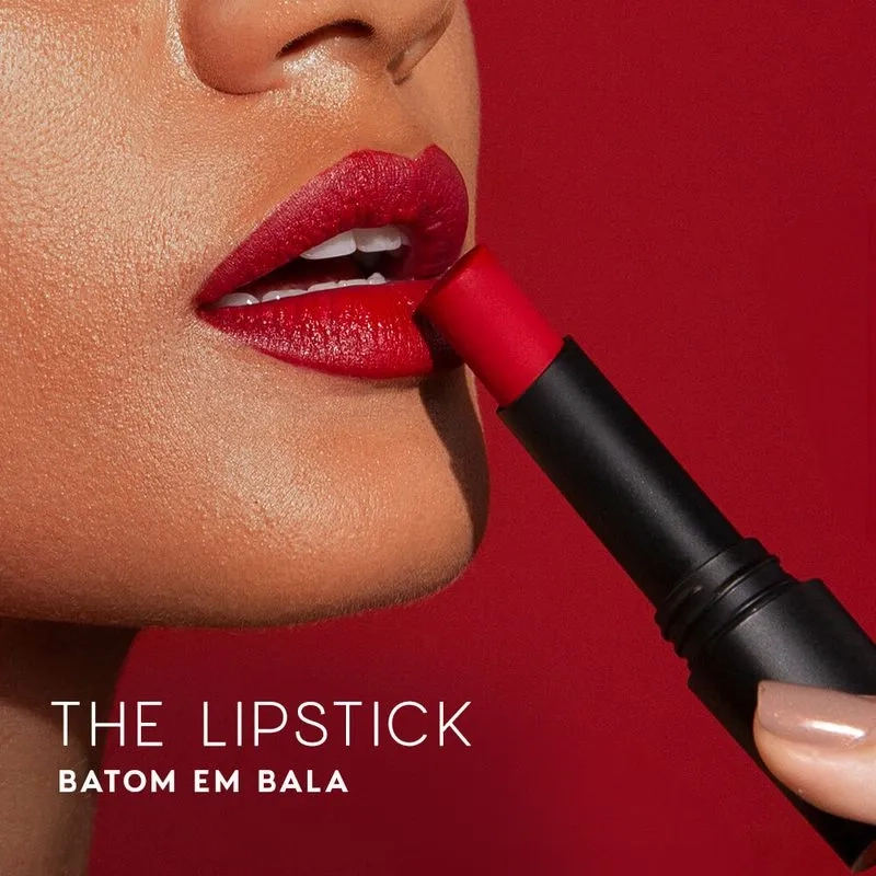 Batom Vermelho Semi-Matte – Oceane - 2