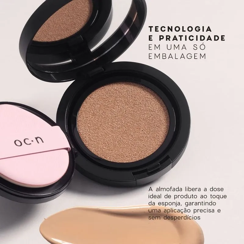 Base Líquida Semi-Matte Cushion Foundation - Oceane - imagem 2