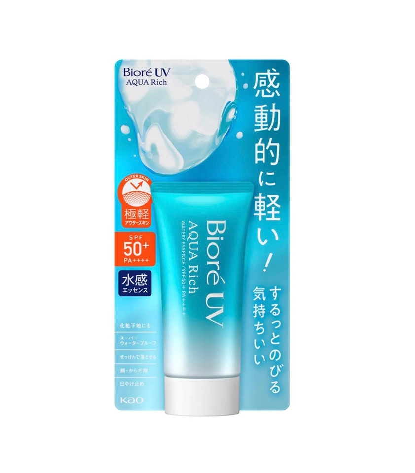 Protetor Solar Facial Biore Aqua Rich Watery Essence FPS 50
