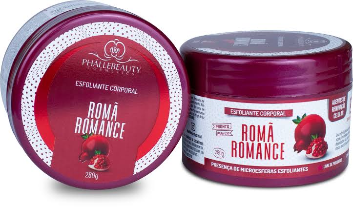 Esfoliante corporal romã romance - Phallebeauty 