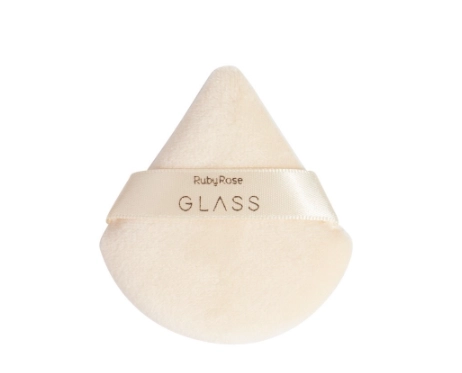 Esponja De Maquiagem Powder Puff Glass - Ruby Rose  - 1