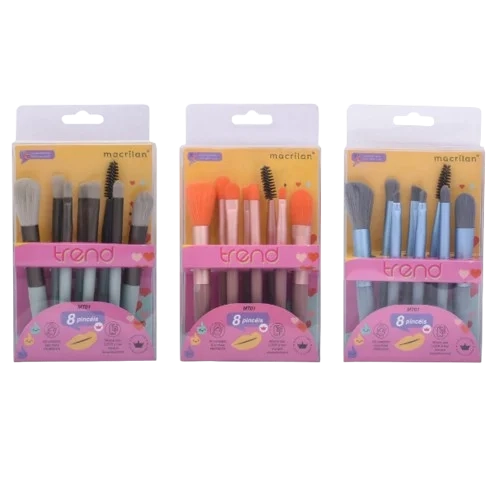 Mini kit pincéis trend - Macrilan  - 1