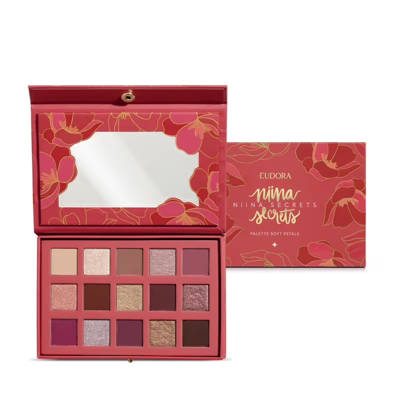 Paleta de sombras soft petals - Niina Secrets  - 1