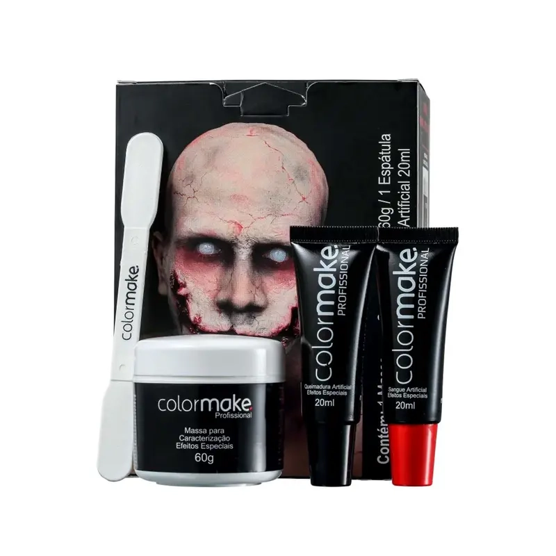 Kit efeitos especiais maquiagem artística - Colormake - 1