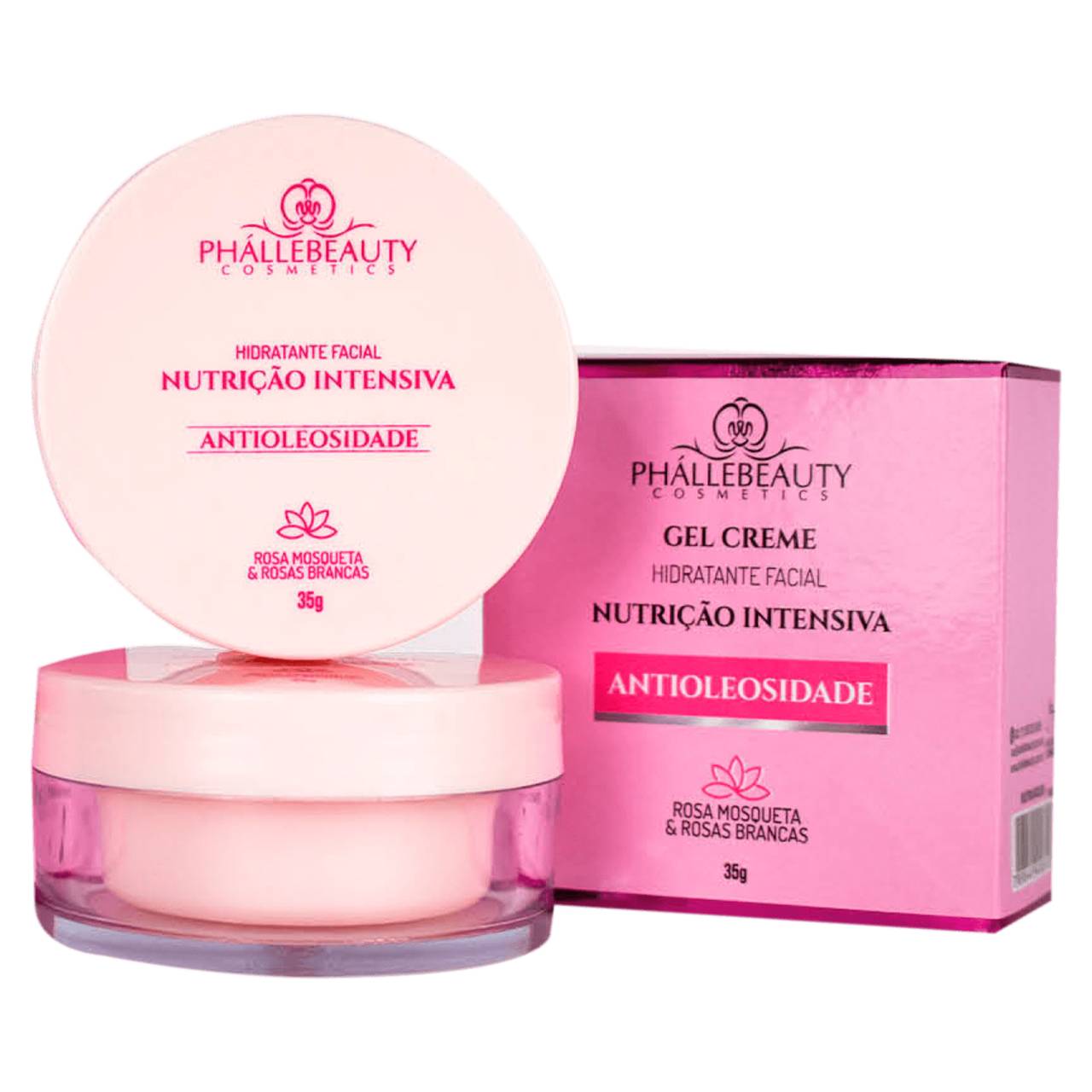 Hidratante Facial de Rosa Mosqueta - Phallebeauty 