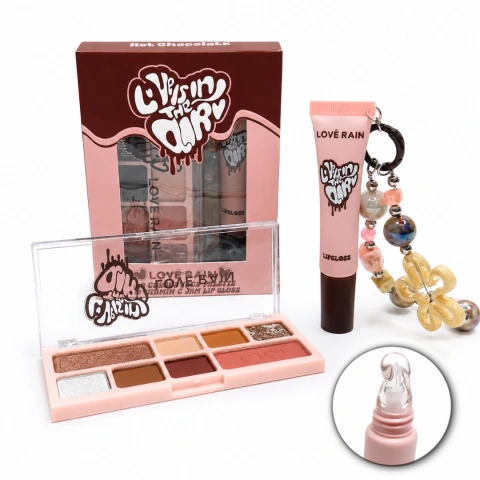 Kit paleta e gloss - Love Rain  - 1